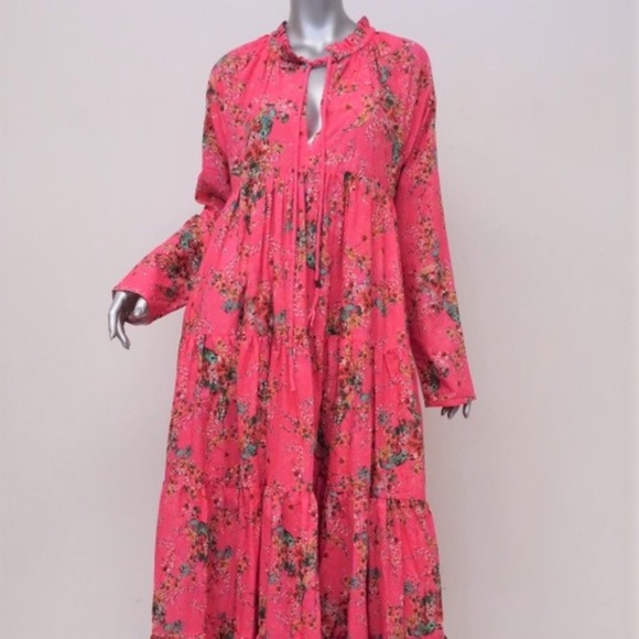 Eywasouls Malibu Maxi Dress Cora Pink 